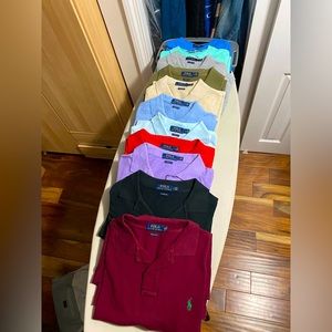 Assorted Bundle (11) Polo Ralph Lauren Men’s Classic Fit Polo Shirts